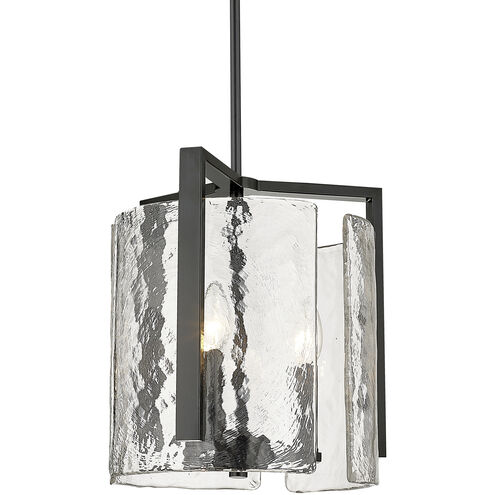 Aenon 3 Light 13 inch Matte Black Pendant Ceiling Light